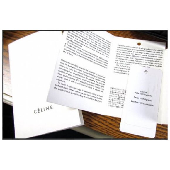 NWT EXTRA LARGE CELINE TRAPEZE TRICOLOR CROSSBODY/SATCHEL/SHOULDER HANDBAG - Picture 6 of 7